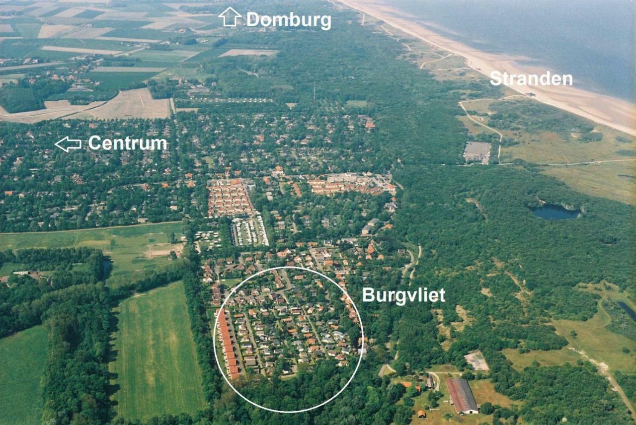 Villa Burgvliet 33 Oostkapelle Esterno foto